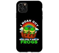 I Noah Guy Who Had A Pair Of Frogs Noah's Ark Amphibian Case for iPhone 11 Pro Max