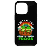 I Noah Guy Who Had A Pair Of Frogs Noah's Ark Amphibian Case for iPhone 13 Pro