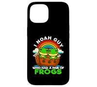 I Noah Guy Who Had A Pair Of Frogs Noah's Ark Amphibian Case for iPhone 15