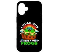 I Noah Guy Who Had A Pair Of Frogs Noah's Ark Amphibian Case for iPhone 16