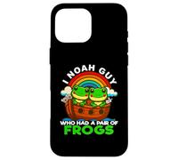 I Noah Guy Who Had A Pair Of Frogs Noah's Ark Amphibian Case for iPhone 16 Pro Max