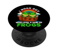 I Noah Guy Who Had A Pair Of Frogs Noah's Ark Amphibian PopSockets Adhesive PopGrip