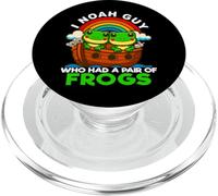 I Noah Guy Who Had A Pair Of Frogs Noah's Ark Amphibian PopSockets PopGrip for MagSafe