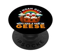I Noah Guy Who Had A Pair Of Geese Noah's Ark Goose PopSockets Adhesive PopGrip