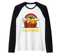 I Noah Guy Who Had A Pair of Goldfishes Noah's Ark Church Raglan Baseball Tee