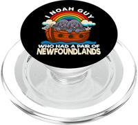 I Noah Guy Who Had A Pair Of Newfoundlands Noah's Ark Dog PopSockets PopGrip for MagSafe