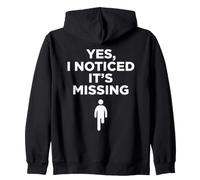I Noticed It's Missing Amputation Prosthetic Arm Leg Amputee Zip Hoodie