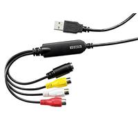 I-O Data GV-USB2 Cable Adapter USB 2.0 RCA, S-Video Black - Cable Adapter (USB 2.0, RCA, S-Video, Male connector/Female connector, Black)