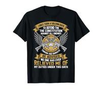 I Once Took A Solemn Oath to Defend The Constitution T-Shirt