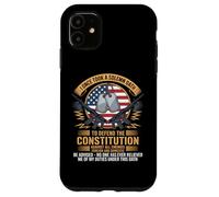 I Once Took A Solemn Oath To Defend The Constitution Veteran Case for iPhone 11