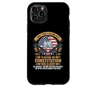 I Once Took A Solemn Oath To Defend The Constitution Veteran Case for iPhone 11 Pro