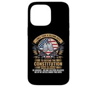 I Once Took A Solemn Oath To Defend The Constitution Veteran Case for iPhone 14 Pro Max