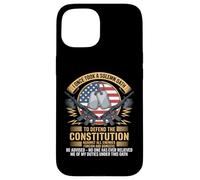 I Once Took A Solemn Oath To Defend The Constitution Veteran Case for iPhone 15