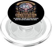 I Once Took A Solemn Oath To Defend The Constitution Veteran PopSockets PopGrip for MagSafe