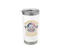 I Once Took A Solemn Oath to Defend The Constitution Veteran Stainless Steel Insulated Tumbler