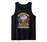 I Once Took A Solemn Oath To Defend The Constitution Veteran Tank Top