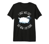 I Once was Lost But Now I Am Found Bible Verse Christian Premium T-Shirt
