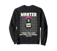 I Once was Lost But Now I Am Found Lost Sheep Luke 15:10 Fun Sweatshirt