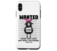 I Once was Lost But Now I Am Found Luke 15:10 Fun Lost Sheep Case for iPhone XS Max