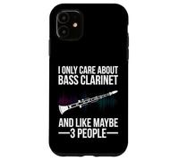 I Only Care About Bass Clarinet - Music Instrument Case for iPhone 11