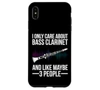 I Only Care About Bass Clarinet - Music Instrument Case for iPhone XS Max