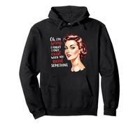 I Only Exist When You Need Something Retro Housewifes Pullover Hoodie