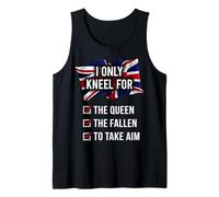 I Only Kneel for The Queen The Fallen to Take Aim Tank Top