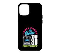 I Only Pause My Game To 3D Print Stuff Gamer Case for iPhone 12/12 Pro