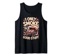 I Only Smoke the Good Stuff BBQ Bacon Smoker Pun Tank Top