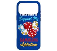I Only Work To Support My Gambling Addiction Funny Gambler Case for iPhone 17 Pro Max