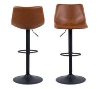 Indoor Furniture Group Furniture To Go Oregon Bar Stool In Brown, Brown
