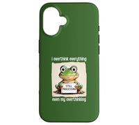 I Overthink Everything Even My Overthinking Still Processing Case for iPhone 16