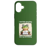 I Overthink Everything Even My Overthinking Still Processing Case for iPhone 16 Plus