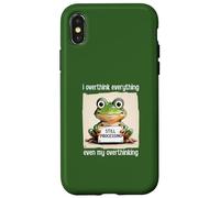 I Overthink Everything Even My Overthinking Still Processing Case for iPhone X/XS