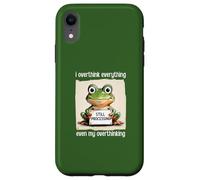 I Overthink Everything Even My Overthinking Still Processing Case for iPhone XR