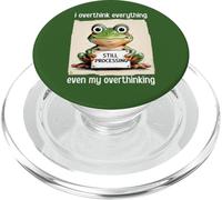 I Overthink Everything Even My Overthinking Still Processing PopSockets PopGrip for MagSafe