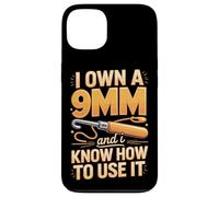 I Own A 9mm And I Know How To Use It Crochet Hook Case for iPhone 13
