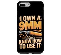 I Own A 9mm And I Know How To Use It Crochet Hook Case for iPhone 7 Plus/8 Plus