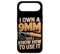I Own A 9mm And I Know How To Use It Crochet Hook Case for iPhone Air