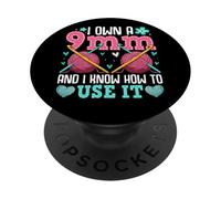 I Own A 9mm And I Know How To Use It PopSockets Adhesive PopGrip