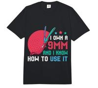 I Own A 9MM and Know How to Use It Comfort Colors Adult Heavyweight T-Shirt