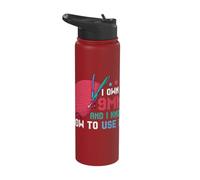 I Own A 9MM and Know How to Use It Stainless Steel Insulated Water Bottle