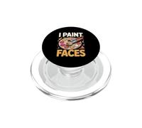 I Paint Faces Face Painter Body Art Artist PopSockets PopGrip for MagSafe