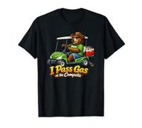 I Pass Gas at the Campsite Bear Camping Golf Cart EV Lover T-Shirt