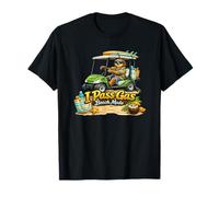 I Pass Gas Beach Mode Sloth Sunglasses Golf Cart EV Lover T-Shirt