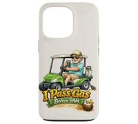 I Pass Gas Before 9am Grandpa Fathers Day Golf Cart EV Lover Case for iPhone 13 Pro