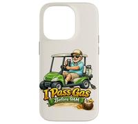 I Pass Gas Before 9am Grandpa Fathers Day Golf Cart EV Lover Case for iPhone 14 Pro