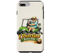 I Pass Gas Before 9am Grandpa Fathers Day Golf Cart EV Lover Case for iPhone 7 Plus/8 Plus