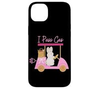 I Pass Gas Bunny Golf Cart Love EVs Electric Vehicle Pun Case for iPhone 14 Plus