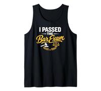I Passed The Bar Exam Law School Graduation Student Graduate Tank Top